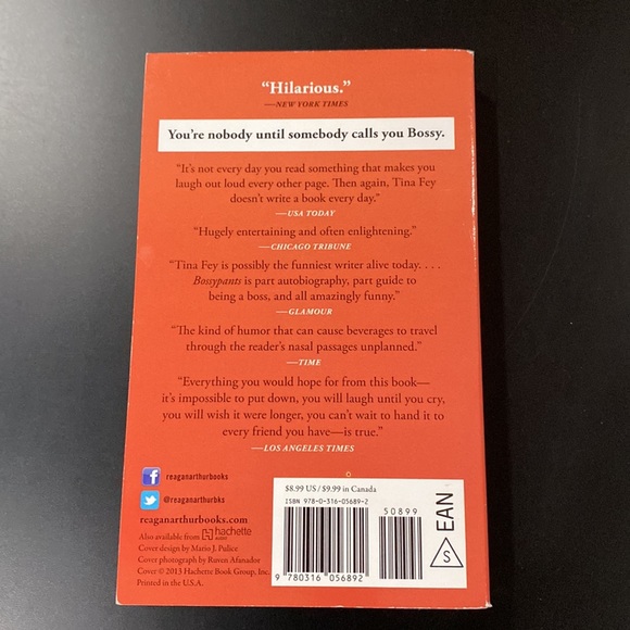 Bossypants by Tina Fey - Paperback Novel - Picture 2 of 4
